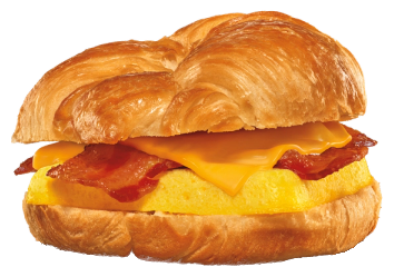 Bacon, Egg, & Cheese Croissan'wich