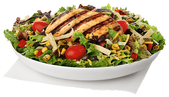 Spicy Southwest Salad w/ Grilled Filet (Warm)